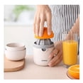 thumbnail image 4 of Exprimidor De Manual Naranja De Toronja Jugo Limones Azul Claro, 4 of 5