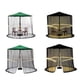 thumbnail image 3 of Mosquitera de sombrilla de patio | Puerta de doble cremallera de malla de poliéster | Ajustable de 7-10 pies de diámetro, se adapta a la mayoría de los paraguas del mercado, en voladizo, desplazados, 3 of 4