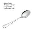 thumbnail image 4 of Uxcell Metal Spoons 6.7" 410 Stainless Steel Spoon for Home Kitchen Restaurant 12 Pack, 4 of 6
