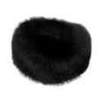 thumbnail image 2 of yuksok Plush Headband Hair Band Ski Hat for Outdoor Activities Travel Daily Wear Black, 2 of 9