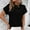 Black, variant on Boho Tops for Women Summer Womens T Shirts Casual Womens Blouses Dressy Casual Cotton Women's Short Sleeve Tops Petite order
