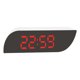 thumbnail image 1 of Despertadores digitales Espejo 24H USB/Alimentado por batería Calenrio Temperatura Luz roja bnca Zulema Despertador digital, 1 of 8
