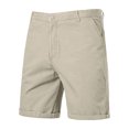 thumbnail image 5 of Zshosam Shorts Men Men's Performance Flat Front Short with Active Casual Summer (Light Gray,38), 5 of 9