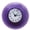 Purple, variant on LAIQIEN Small Analog Bathroom Clock with Suction Cup for Sink Side Time Checks