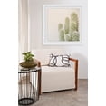 thumbnail image 3 of White Fuzzy Cactus Framed Painting Print, 3 of 6