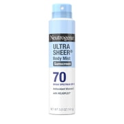 Neutrogena Ultra Sheer Dry-Touch Sunscreen Spray Broad Spectrum SPF 70, 5 oz