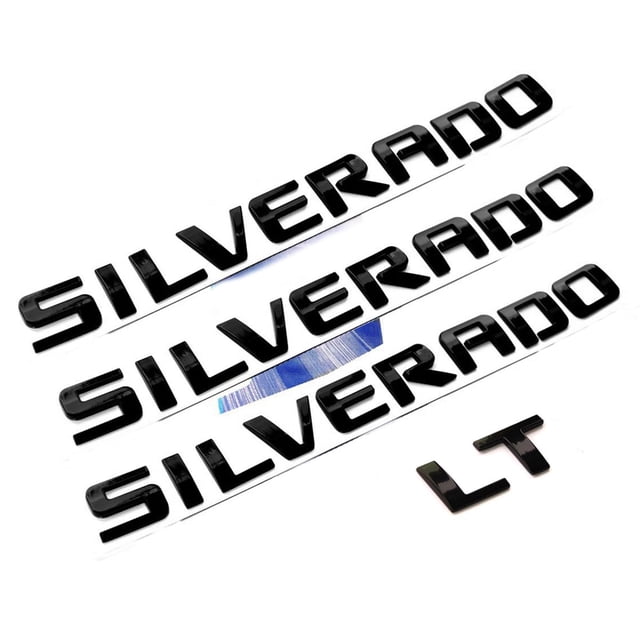 Emblema de repuesto Yoaoo LT para Silverado 1500 2500Hd 3500Hd