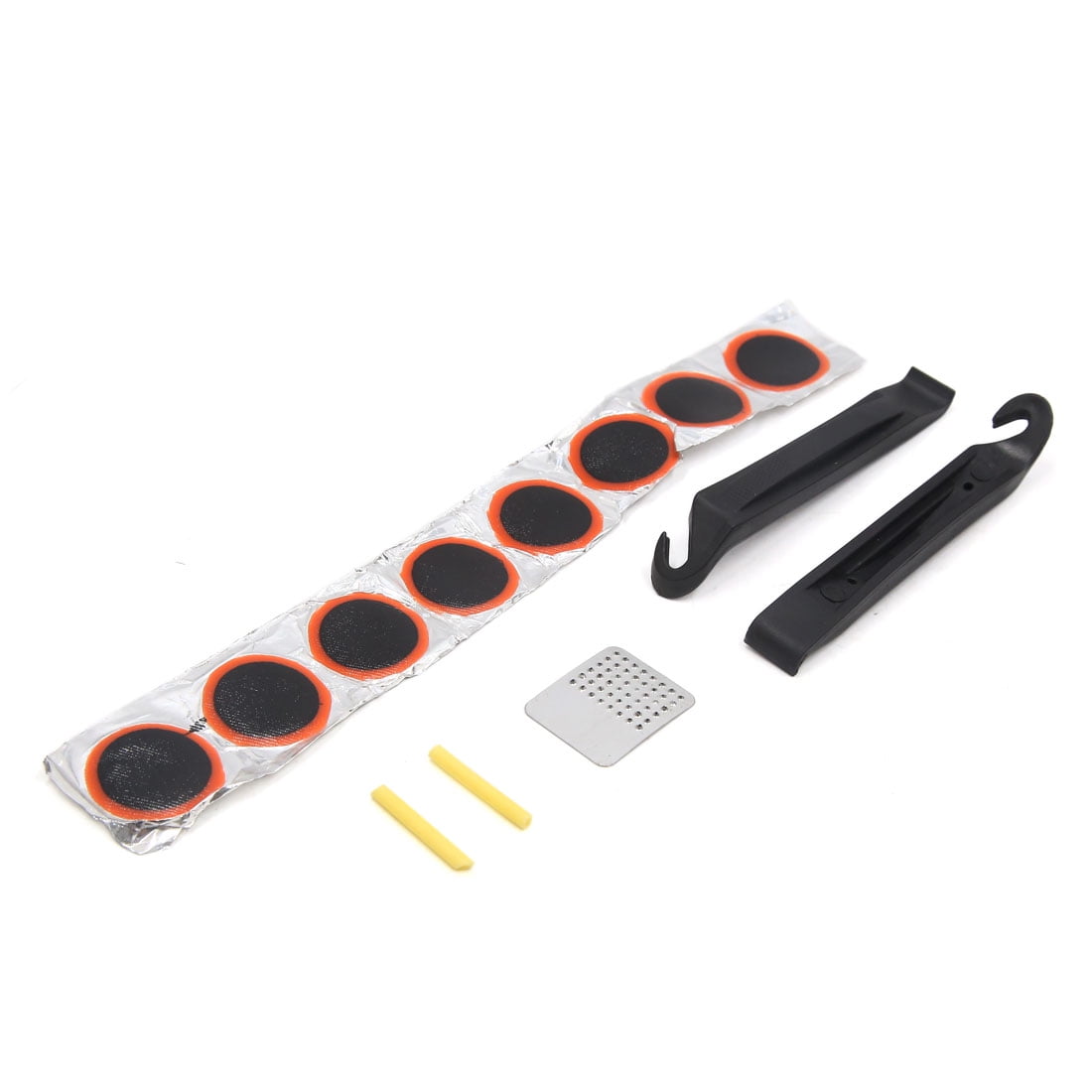 Bicycle Tyre Puncture Repair Kit Bike Cycle Patches Patch Mountain Rubber Tool 