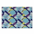thumbnail image 1 of Geometric Cutting Board, Colorful Various Elements Circles Stripes and Zigzags Retro Feels, Decorative Tempered Glass Cutting and Serving Board, in 3 Sizes, by Ambesonne, 1 of 2