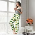 thumbnail image 5 of Pofeuu Avocado1 Print Women's Fashion Pajama Pants with Pockets Comfy Drawstring Sleep Lounge Bottoms-Medium, 5 of 6