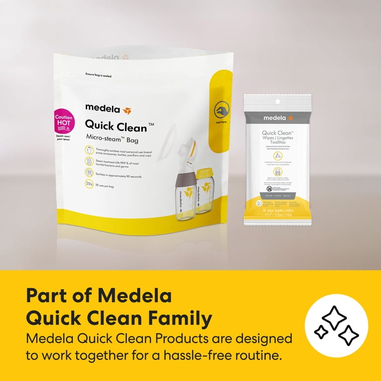 Medela Quick Clean Micro-Steam Bags, 12 Count photo 7