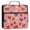 Bows and Strawberries Pattern, variant on Water-Resistant 3-Ring Binder Organizer with Multiple Pockets Zipper Binder Bag for Office Blue Bows Pattern