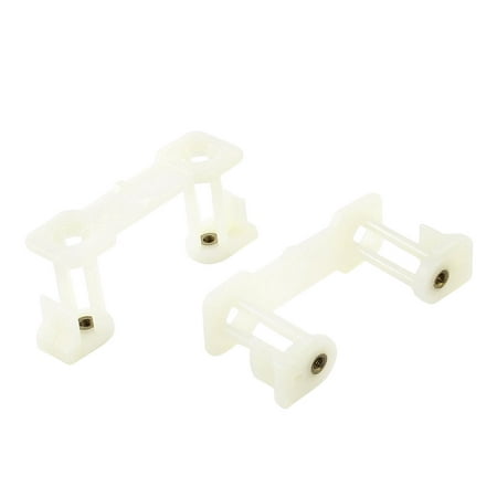 Unique Bargains 2 Pcs White Plastic Repairing Parts Support Foot for  9035 (Best Sander For Stripping Cabinets)