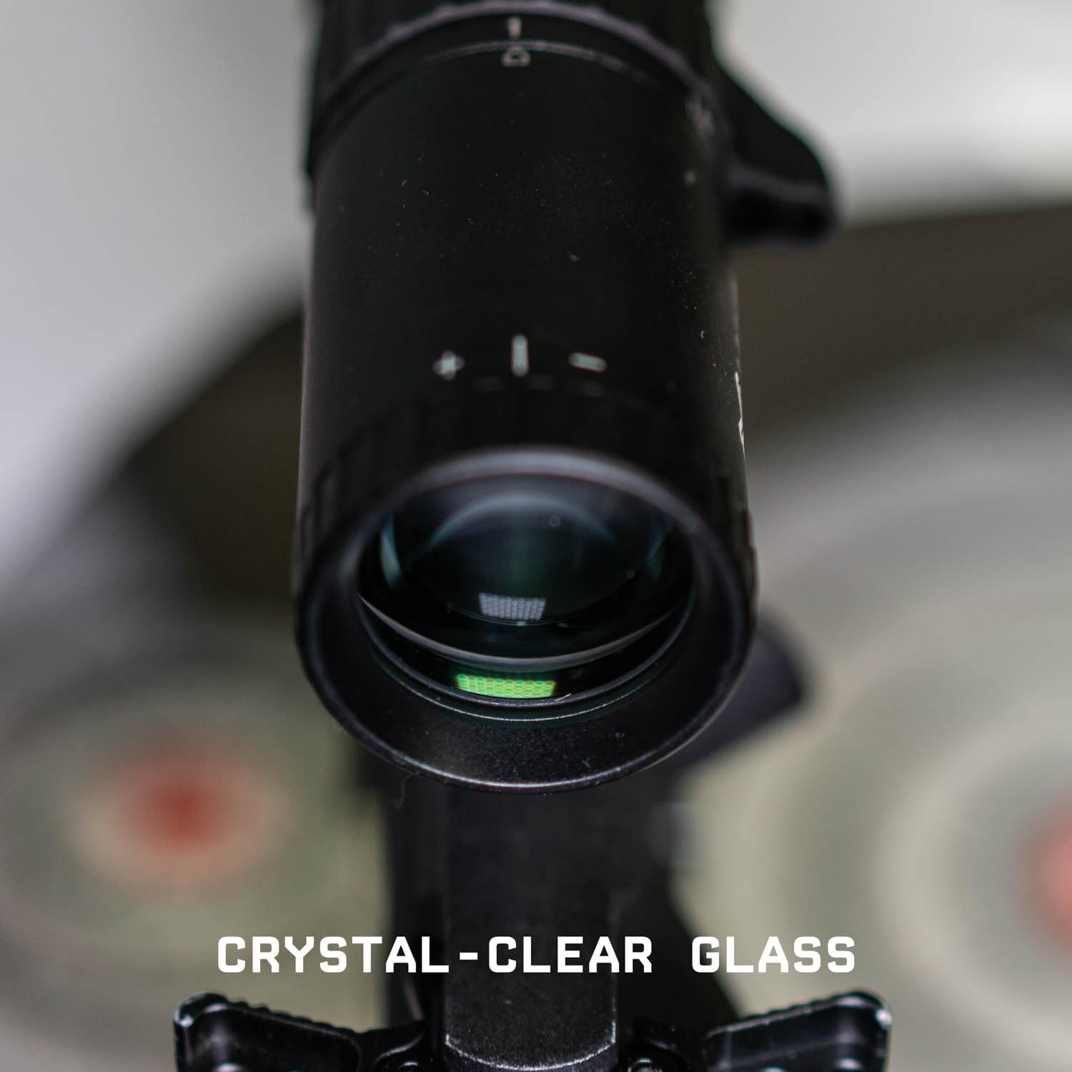 Monstrum Ladon 1-6x24mm LPVO 30mm Tube Rifle Scope, First Focal Plane, CM7 Reticle, Black