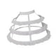 thumbnail image 5 of Enagua de crinolina con encaje para niñas, ideal para vestidos de graduación, bodas y novias., 5 of 8