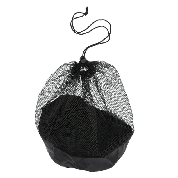 Lot de 2 sacs en maille robuste avec cordon de serrage – Idéal pour ballon  de football, 