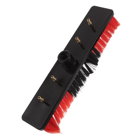 RENACLIPY Red Brush Attachment for Outdoor Cleaning Efficient Solar Panel Window Washing Tool