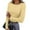 21#Fluorescence Yellow, variant on Women 2025 Fall Clothes Long Sleeve Shirts Ribbed Knit Fitted Basic Tee Going Out Tops Underscrub Casual Outfits Red M