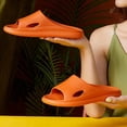 thumbnail image 1 of Zapatillas de moda antideslizantes BLESIY Zapatillas de estar por casa naranja 37-38, 1 of 8