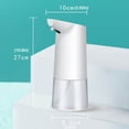 thumbnail image 2 of Dispensador de jabón de espuma de inducción automático infrarrojo de 350 ml Dispensador de contenedor de lavado de manos Advancent HA4744-00B, 2 of 6
