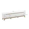 thumbnail image 3 of Mueble TV 85" 3 Puertas 218cm Blanco Kappesberg, 3 of 11