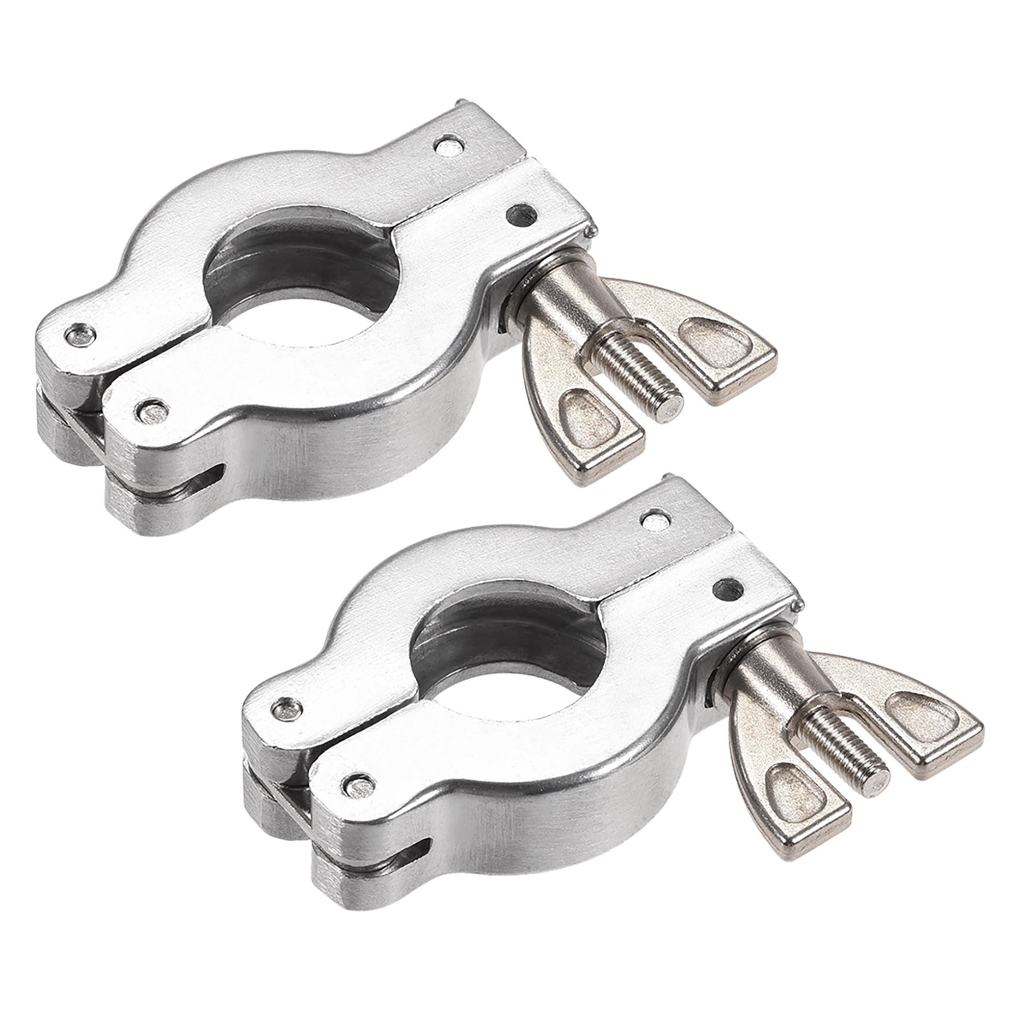 Sanitary Clamp 90mmx57mm KF50 Single Pin Clamp Wing Nut with Center