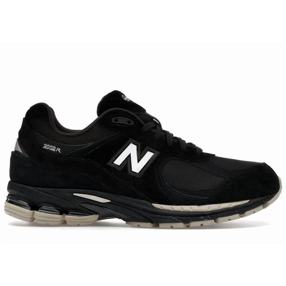 New Balance Men's 2002R Black Timber Wolf White Shoes, from StockX