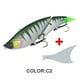 thumbnail image 1 of Wobblers Swimbait de 19cm y 55g con colas suaves, accesorios de pesca con cebo duro, 1 of 6