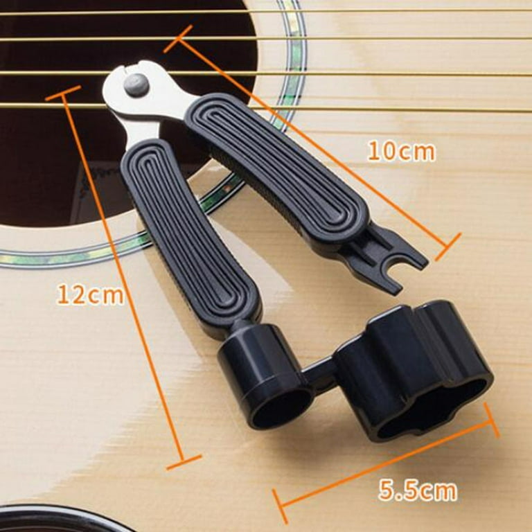 3Pack Guitar String Winder Guitar String Cutter And Bridge Pin Puller, 3 In  1 Guitar Tool Guitar Accessories