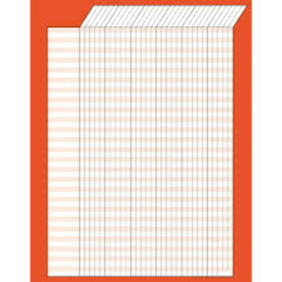RED VERTICAL JUMBO CHART 17x22 [T73201]
