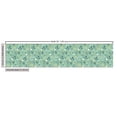 thumbnail image 3 of Ambesonne Floral Fabric by the Yard Upholstery, Spring Tulip Petals, 1 Yard, Turquoise Teal Marigold, 3 of 5