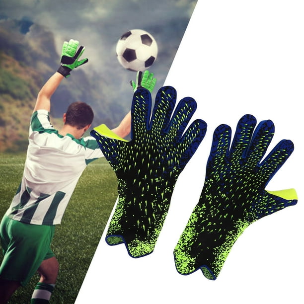 Guantes de Portero de Futbol para Adultos Diseno de Moda 3D Palmas de Agarre Fuerte Proteccion Doble para la Muneca Absorcion de Impactos Guantes de Portero de Futbol ANGGREK Otros Walmart