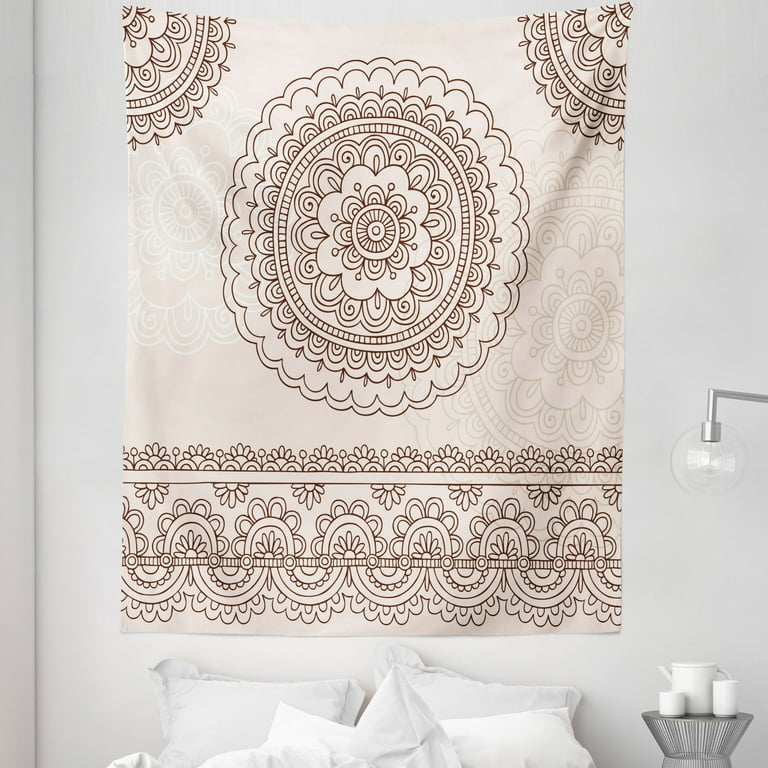 Cream colored tapestry hot sale
