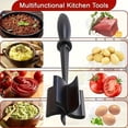 thumbnail image 5 of Meat Chopper for Ground Beef, Heat Resistant Meat Masher for Hamburger Meat, 5 Curved Blades Ground Beef Smasher, Nylon Meat Spatula Chopper, Non Stick Hamburger Chopper, Mix and Chop Kitchen Tool, 5 of 11