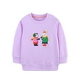 thumbnail image 2 of WOYY Toddler Girls Sweatshirt Cute Animal Embroidery Soft Cotton Pullover, Sizes 4-5T, 2 of 5