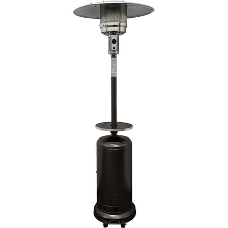 ZHIBO 48,000 BTU Propane Patio Heater, Adjustable Table, Bronze