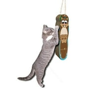 Angle View: Imperial Cat 01004 Squirrel Hanging Cat Scratcher