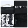thumbnail image 4 of Unique Bargains Insulated Lunch Bag for Work, Travel Black, 4 of 6