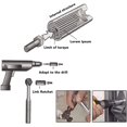thumbnail image 4 of 4 unidades de llave de enchufe universal de 7-19mm, llave de enchufe universal, cromo vanadio de alta calidad, herramienta de mano multifuncional, adaptador de llave de taladro para herramientas de re Afortunado Sencillez, 4 of 4