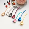 thumbnail image 6 of 1 Pc Panda Demitasse Espresso Spoons, Mini Coffee Spoon, Stainless Steel Small Spoons, Panda Cooking Spoons, Panda Dessert Spoons for Dessert, Tea, 6.61"x1.45", Rose Gold, 6 of 9