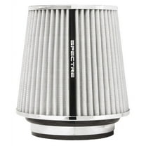 Spectre Universal Clamp-On Air Filter: High Performance, Washable Filter: Round Tapered; 3 in/3.5 in/4 in Flange ID; 6.719 in (171 mm) Height; 6 in (152 mm) Base; 4.75 in (121 mm) Top, SPE-8138