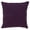 Purple, variant on SARO 13049.PU20S 20 in. Plissement Square Fringed Design Down Filled Linen Pillow - Purple
