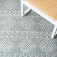 thumbnail image 6 of SAFAVIEH Marbella Matilda Diamond Runner Rug, Silver/Grey, 2'3" x 9', 6 of 8