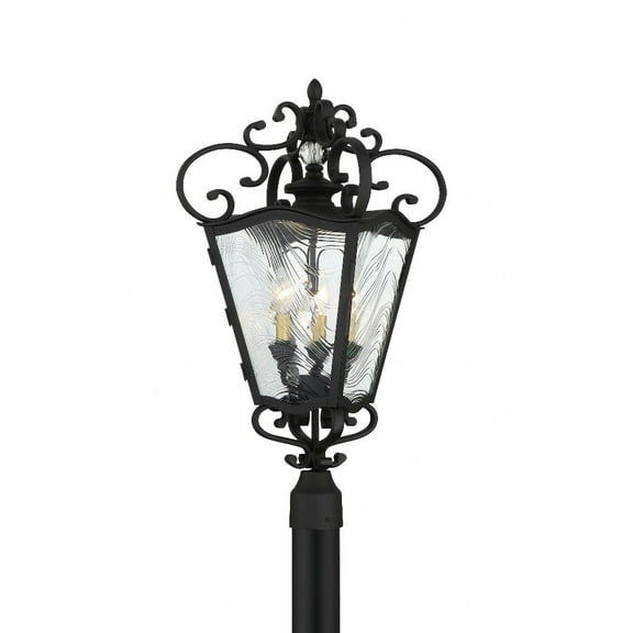 Minka Lavery - Great Outdoors - Brixton Ivy - 3 Light Outdoor Post Lantern