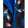thumbnail image 2 of SEGA Sonic the Hedgehog Little Boys' Fleece Lined Rain Jacket Black Blue Sonic, 2 of 4