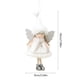 thumbnail image 3 of Decoraciones de muñecas colgantes navideñas - Muñeca Angel Girl de 7 pulgadas con alas para árbol, ventana o habitación - Adorno de tela azul, blanco o rosa, 3 of 6