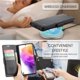 thumbnail image 5 of CaseMe Funda de Cuero para Samsung Galaxy A73 5G con Bloqueo RFID, para Samsung Galaxy A73 5G Funda para Mujer Hombre Tarjetero Cierre Magnético Funda Tipo Folio para Samsung Galaxy A73 5G, 5 of 11