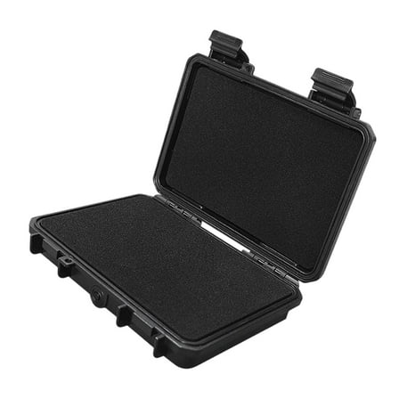 figatia Instrument Tools Box Dustproof Hard Storage Case for Electrician Nuts Garage