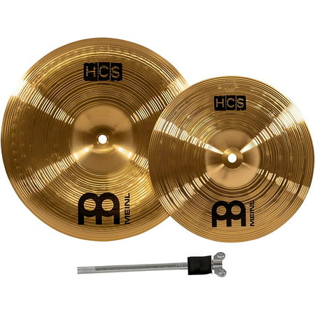 Meinl HCS-FX Splash and China Cymbal Effect Stack with FREE Stacker 10 in. Splash and 12 in. (Best Cheap Splash Cymbal)