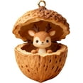 thumbnail image 1 of Forest Animals Acorns Ornaments 2D Forest Christmas Ornaments 2026 Animals Decoration Woodlands Christmas Ornament Xmas Tree Hanging Pendant For Home Decor, 1 of 1